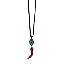 Load image into Gallery viewer, Azure Ember Pendant Necklace