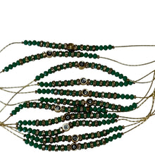 Load image into Gallery viewer, Turquoise Gold Evil Eye Necklace