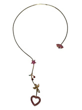 Load image into Gallery viewer, Whimsical Love Charm Choker Necklace
