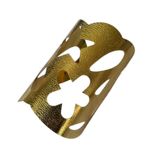 Load image into Gallery viewer, Golden Petal Cutout Cuff
