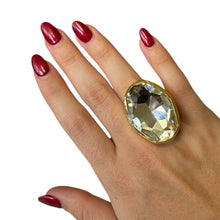 Load image into Gallery viewer, Radiant Crystal Glow Ring
