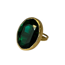 Load image into Gallery viewer, Emerald Green Glow Ring
