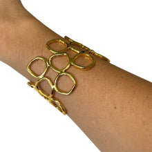 Load image into Gallery viewer, Golden Lattice Cuff
