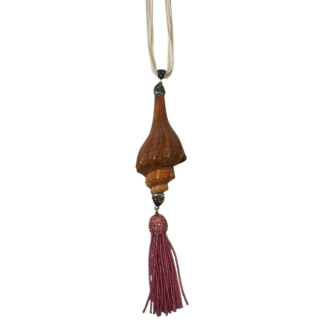 Coastal Tassel Necklace