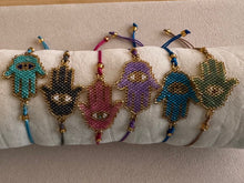 Load image into Gallery viewer, Fatima Hand String Bracelet
