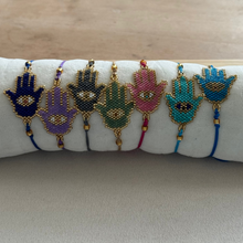 Load image into Gallery viewer, Fatima Hand String Bracelet
