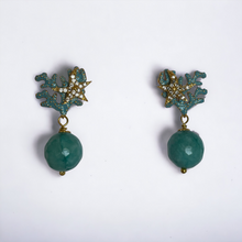 Load image into Gallery viewer, Coral Star Earrings
