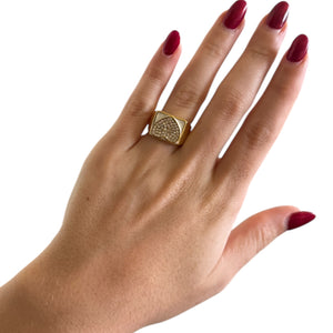 Enamel Heart Ring