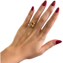 Load image into Gallery viewer, Heart Multicolor Ring
