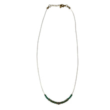 Load image into Gallery viewer, Turquoise Gold Evil Eye Necklace
