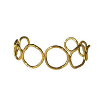 Load image into Gallery viewer, Golden Lattice Cuff Bracelet
