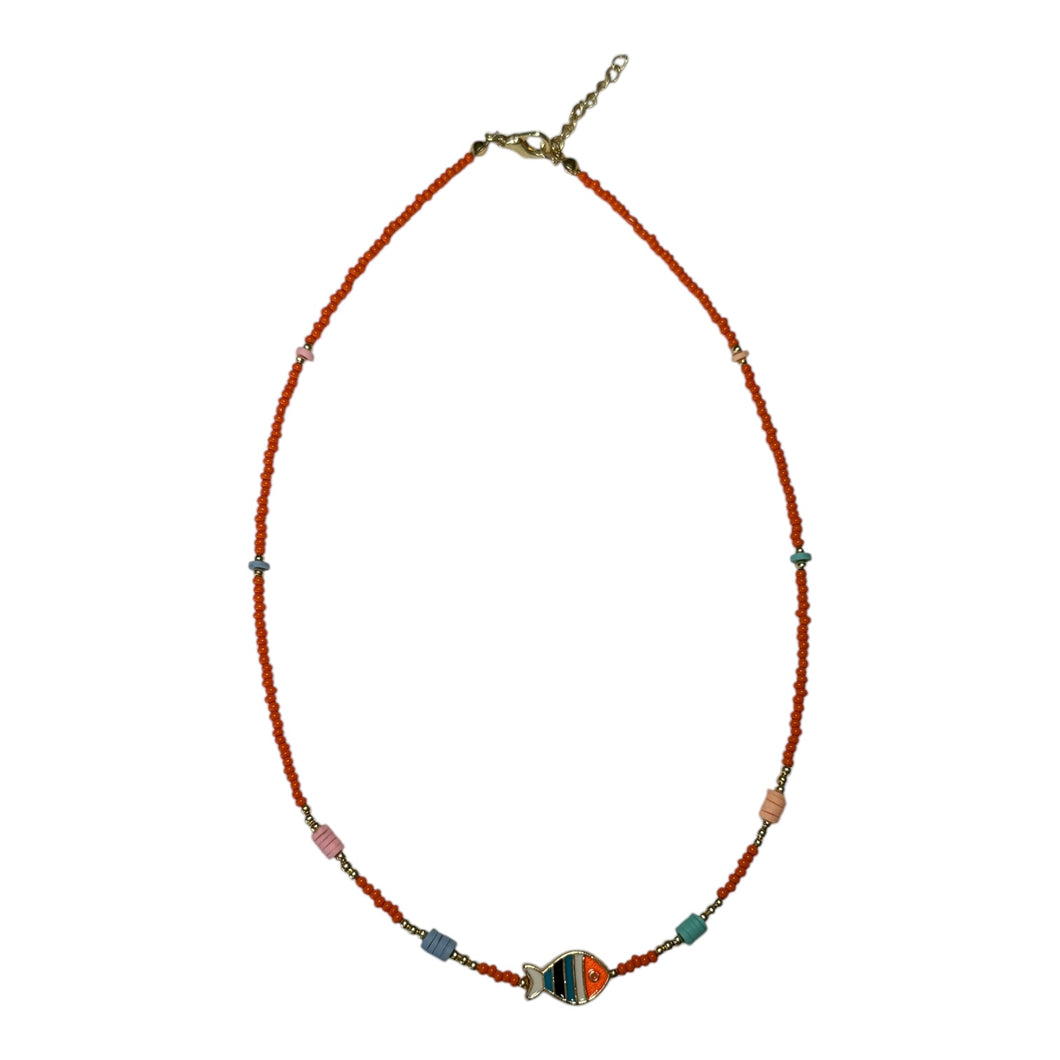 Fishy Beaded Necklace