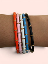 Load image into Gallery viewer, Isla Bamboo Bracelet Orange
