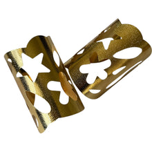 Load image into Gallery viewer, Golden Petal Cutout Cuff
